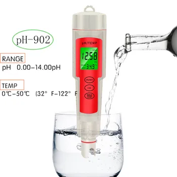 pH-902 PH-Meeter Happesuse Tester 2 In 1 TEMP PH Meeter Digitaalne Vee Kvaliteedi seiret Basseinide Joogivee Akvaariumi Acidimeter