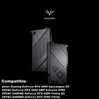 Granzon 4090 Seeria GPU Vee Block Zotac MÄNGUDE RTX 4090 AMP/ Trinity OC /Apocalypse VGA Vesi Jahedam GBN-ST4090TQ