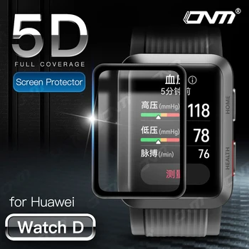 5D Pehme Kaitsva Kile Huawei Watch D Screen Protector for Huawei Vaadata D-Smart vaata Film Tarvikud （Mitte Klaas）
