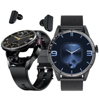 2023 Uus R6 Peakomplekt Smart Watch 2 In 1 Juhtmevaba Bluetooth Dual Peakomplekt Kõne Tervise Südame Löögisageduse, Vererõhu -, Spordi-Smartwatch