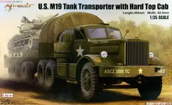 trumpeter 1/35 U. S. M19 Tank Vedaja Kõva Top Cab Teenete 63501 mudeli komplekt
