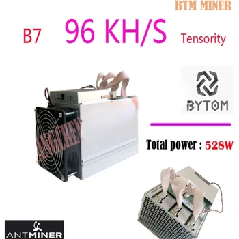 ETH BTC Minero de tensordad BTM asic 96 K/S ANTMINER b7,soolo 90% vatios, minería electrónica de baja potencia, usado, nuevo, 538