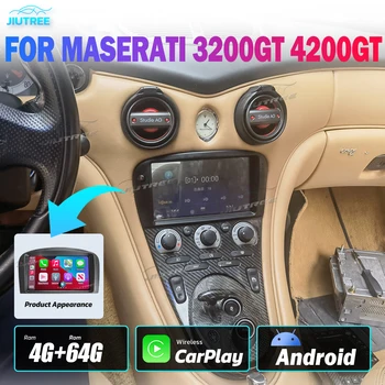 Android Maserati 3200GT 4200GT autoraadio Stereo multimeedia Audio DVD mängija GPS Navigation Carplay WIFI juhtseade