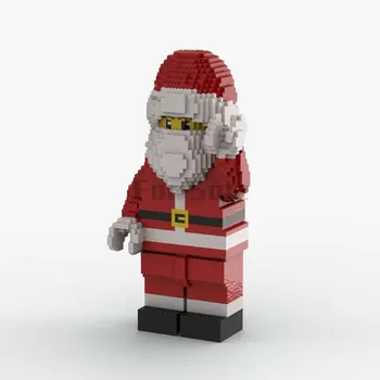 KES-37240 Jõulud Kingitus ehitusplokid Santa Claus 60cm 2021pcs Tehnoloogia Tarvikud Mänguasi Lastele Kingitus