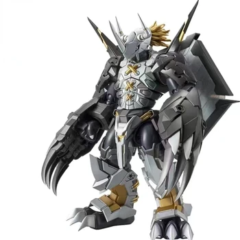 Joonis-tõusu Standard Amplifitseeritud Digimon Anime WarGreymon Plastikust Assamblee Mudel Mänguasjad Mudel Metallist Garurumon Tegevus Joonis Bandai