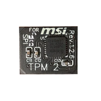 TPM-2.0 Krüpteerimist Turvalisuse Moodul Serveri Kaart 12 SPI Pin TPM2.0 Turvamooduli MSI Emaplaadi