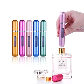 8ML Parfüümi Täitke Pudel Kaasaskantav Mini Korduvtäidetavaid Spray Purki Lõhn Pump Tühi Kosmeetika Konteinerid Pihusti Reisi Vahend Odav