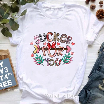 Kõik, mida Vajame, On Armastus Ja Kohvi Graafiline Print T-Särk Naiste Riided Kawaii Koer Valentine Tshirt Tüdrukud Harajuku Särk
