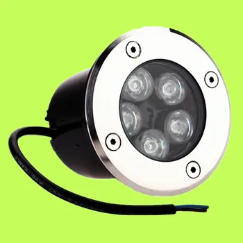 5W LED Maa-Light 5W LED Lambi Maa all Maetud Valgustus LED Väljas Süvistatavad Põranda Lambi Maa Valgust IP68 Veekindel