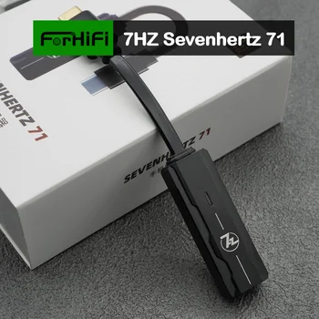 7HZ Sevenhertz 71 USB-DAC AMP USB-C-3,5 mm Audio Kaabel, Kõrvaklappide Võimendi 32-Bit/384kHz AK4377 DAC Android Windows iOS