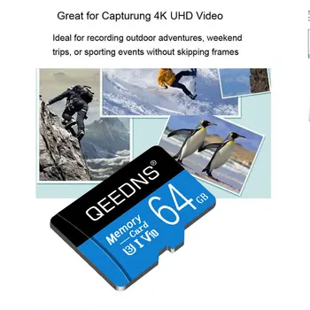 Kõrge kvaliteediga mälukaart 128GB TF Kaart kiire Class10 256GB mini tf flash card 16GB 32GB 64GB Smart SD Kaardi või nutitelefonid)