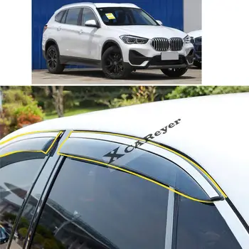 BMW X1 F48 2016 2017 2018 2019 2020 2021 Auto Kere Disain Kleebis Plastikust Akna Klaas Tuul Visiir Vihma/Päikese Guard Vent Osad