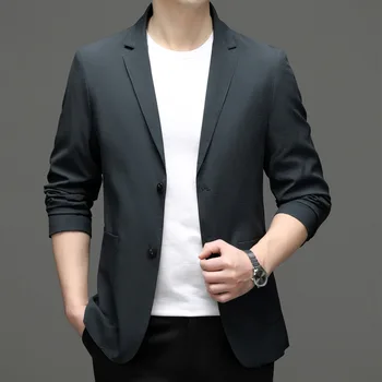 5066-2023 Meeste ülikond sobiks kevadel uue äri professionaalne meeste ülikond jope vabaaja korea versiooni ülikond