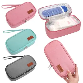 Baby jalutuskäru bagPortable Veekindel Diabeetikute Insuliini Jahutus Kott laukullista Protector Pill Külmutatud Ice Pack Narkootikumide Sügavkülmik