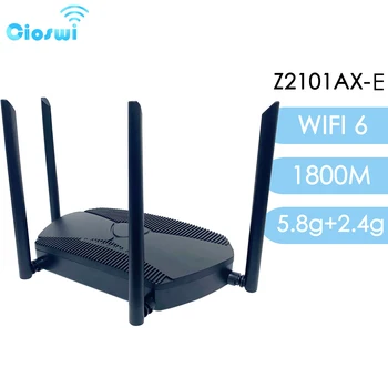 Cioswi Gigabit WiFi Ruuteri Openwrt 1750Mbps WIFI6 5.8 Ghz Kodu 128 Kasutaja 256MB RAM 3*LAN 4T4R MU-MIMO-Antenni Signaali Korduva