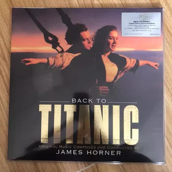 Uus 33 p / MIN 12 tolli 2 Punast Vinyl Records LP Plaadi Limiteeritud Versioon Kogumise Klassikalise Filmi Soundtrack Muusika Laulud Tagasi Titanic