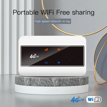 Avada 4G Lte WiFi Router 150Mbps Portable Wireless MiFi Modem Väljas Tasku Mobiilne Hotspot Sim Kaardi Pesa, Wifi Repeater
