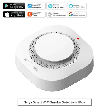 Rakenduste Kontroll
Super Smart Zigbee Wifi Tulekahju Kaitse Kodu Turvalisus Alarm 80DB Detektor Alarm Sensor Smart Elu App Kontrolli t