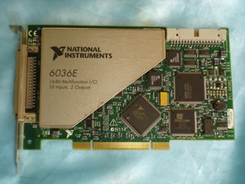 Uute Ameerika Tõelise NI PCI-6036E Side andmekogumis-DAQ Kaart