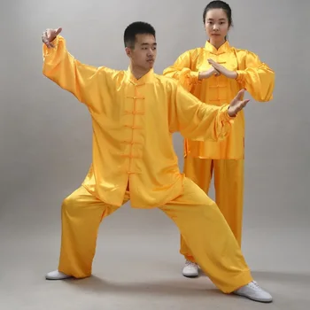 Hiina Kung Fu Kostüümid Wu Shu Riided TaiChi Ühtne Traditsiooniline Hiina Sobiks Pika Varrukaga, Kanna Naised Mehed KungFu Kleit