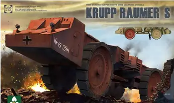 Takom 1:35 Krupp Rauner S WWII saksa Super Raske Minu Arveldus Sõiduki Mudel Kit #2053