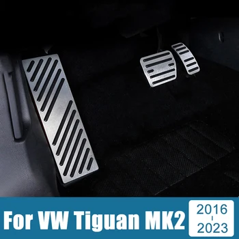 Volkswagen VW Tiguan MK2 2016 2017 2018 2019 2020 2021 2022 2023 Auto Kütuse Gaasi-Piduri Pedaalid Katta Suu Ülejäänud Pedaali Pad