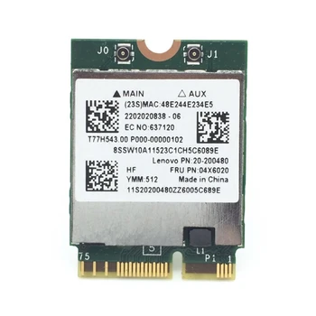1200Mbps IPX1 Traadita WiFi Kaart 802.11 ac 2.4 G+5G BT4.0 IPX1 BCM94352Z Net-töö Adapter Dropship
