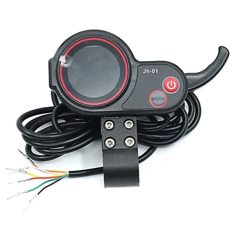 1 TK LED Ekraan Kiirendi Display Kiiruse Ja Läbisõidu Electric Scooter JH-01 Pikaajalise Arvesti 36/48V Plastikust+Metallist