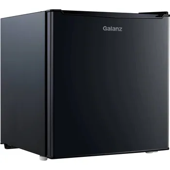 2023 Uus Galanz 1.7 Cu Ft Ühe Ukse Mini Külmkapp, Must