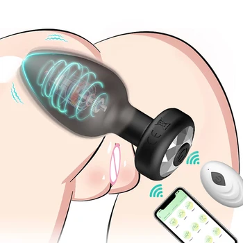 APP Kontrolli Anal Vibraator Naistele Butt Plug Meeste Eesnäärme Massager Bluetooth Naine Masturbator Täiskasvanud Sugu Tooys Mees Gay 18