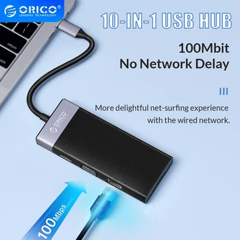 Orico Tüüp C Docking Station Laiendamine Multi-Liides HDMI-USB-Jaoturi Arvuti Lisaseadmed Kõu 4 Macbook Sülearvuti