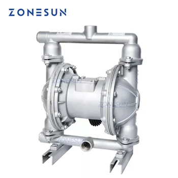 ZONESUN ZS-QBY-K25 Hiina Mini Air Operated Pneumaatilised Diafragma Pumbad veepump Täitmine Machine Tools