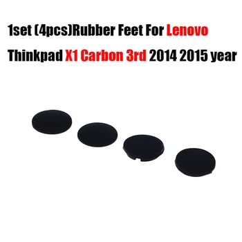 4tk/Set Sülearvuti D-Shell jalapadjandi põhi Puhul Kummist Jalad Lenovo Thinkpad X1 Carbon 3. 2014 2015 Mudel jalapadjandi