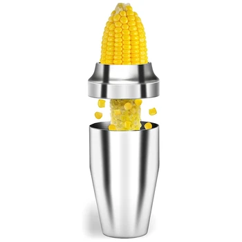 Mais Lõikur Peeler Corn Cob Strippar Karikaga 304 Roostevabast Terasest Maisitõlvikuga Eemaldaja Köök Vahend