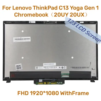 Lenovo ThinkPad C13 Jooga Gen 1 Chromebook 20UX 20UY LCD Puutetundlik Ekraan Assamblee 5M10Z54438 5M10Z54435 5M10Z54434 FHD