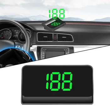 Universaalne Auto HUD GPS-Head Up Display Spidomeetri Näit Auto Digitaalse Kiirus Asendamine KM/H Roheline Head-up Display