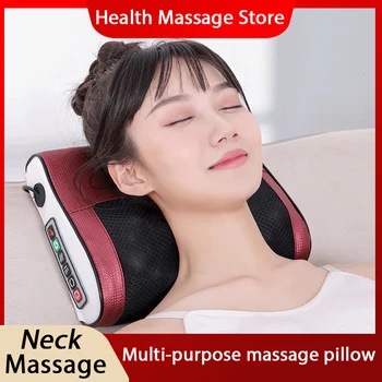 Kaela Massager Elektrilised Massaaž Padi Multifunktsionaalne Massaaž Padi Seadme Kaela Tervise Massager Lõõgastuda Padi Massager