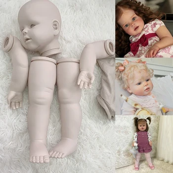 28Inch Peggy Uuestisündinud Nukk Komplekt Baby Väikelapse Sirge Säär Seistes Nukk Värske Värvi Kokku panemata Kiti