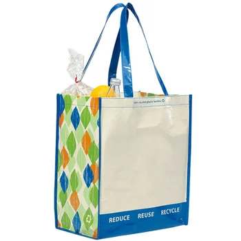 huahao uus eco korduvkasutatavad toidupoed kott raskeveokite cartoon trükitud shopping lamineeritud tassima non woven kotid