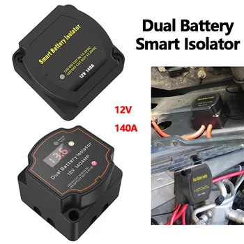 Dual Aku Smart Isolaator VSR Smart Lüliti 12V 140A Auto Parts Tundlik Pinge Relee Aku Isolaator Automaatne Laadimine