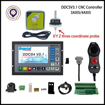 Ddcsv3.1 Cnc Offline Töötleja 3-axis/4-telje 500khz G-Koodi Mach3 Usb-Kontrolleri 6-telje Mpg + V5 anti-rull 3D kollektori serva finder