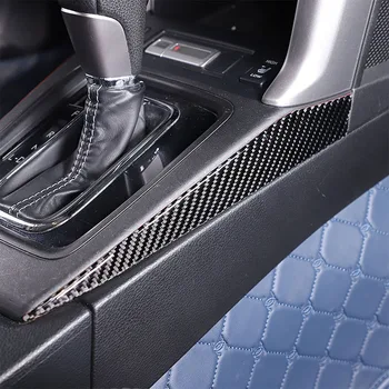 Sest Subaru Metsnik 2013-2018 Pehme Carbon Fiber Auto Keskne Kontroll Käiguvahetuse Küljel Kaas Sisekujundus Kleebis Auto Tarvikud