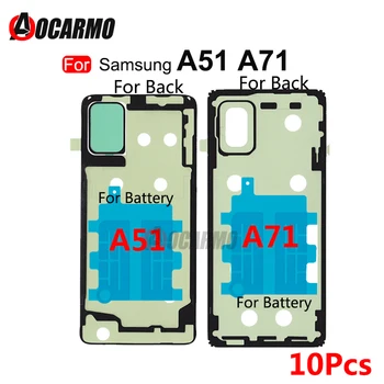 10TK/Palju tagakaas Liim Aku Kleebise Liimi Samsung Galaxy A51 A71 SM-A7160 SM-A5160 Varuosad