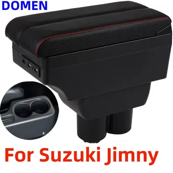 Näiteks Suzuki Jimny JB23 JB43 Taga kast Kesk-Poe Sisu Ülestõstetav Cup Auk Suur Ruum Dual Layer USB-Laadimine