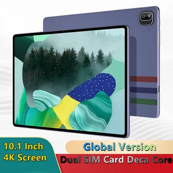2023 Uus Tahvelarvuti 10.1 Tollise Android 12 Tabletti 4G Võrgu Dual SIM Deca Core 6GB RAM 128GB ROM 4G Võrgu AI kiirendada Tablette
