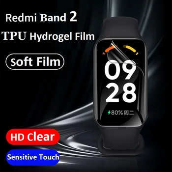 10TK TPÜ Hüdrogeeli Screen Protector for Xiaomi Redmi Band 2 Smart Vaadata HD Selge Pehme Kaitsva Kile Redmi Band2
