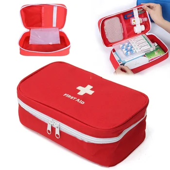 First Aid Kit Kaasaskantav Avarii BagsTravel Võimsus Survival Kit Korraldaja Käekott Väljas Meditsiini-Box Auto Meditsiini-Pakett Pill