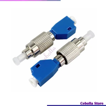 10tk Optiline Adapter LC Naine FC Mees LC-FC SM 9/125 Hübriid Adapter Optiline Adapter