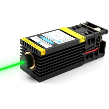 520nm 500mW Keskendunud Rohelise High Power Laser Moodul PWM Vaatamisväärsustele Laser Lamp Lind Sõita Laser