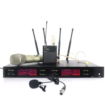 Uute tulijate Toote Traadita UHF 400 Meetrit reguleerimisvahemik Mikrofon